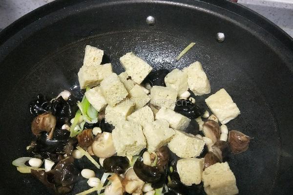 三鲜烧烤麸的做法图解9