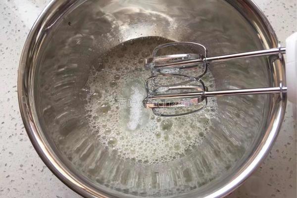 火龙果戚风蛋糕(8寸)的做法图解6