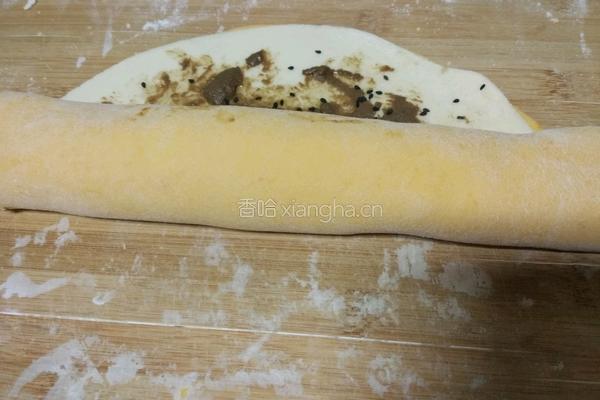 双色麻汁卷的做法图解9
