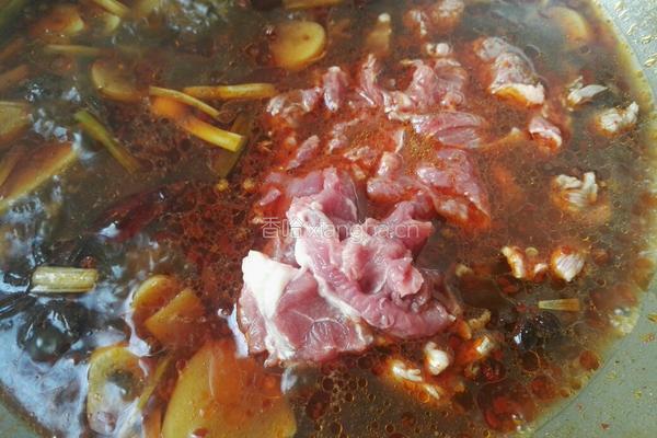 水煮牛肉片的做法图解7