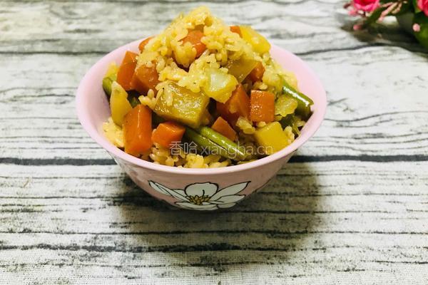 豆角土豆焖饭的做法图解8