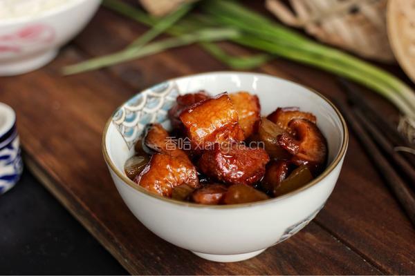 莴苣香菇红烧肉的做法图解13