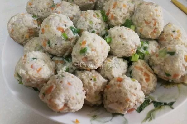鸡胸肉丸子的做法图解5