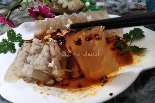 高压锅蒸猪皮冻的做法图解11