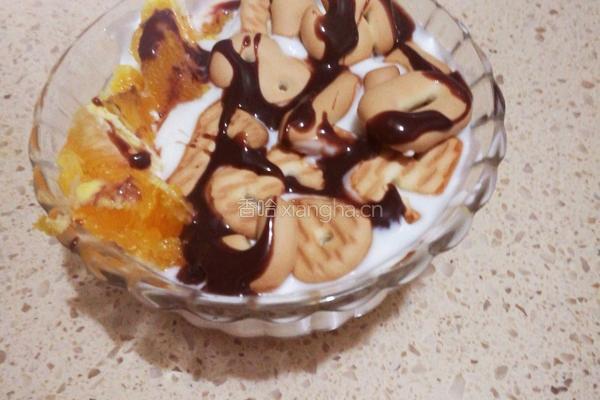 水果饼干酸奶捞的做法图解7