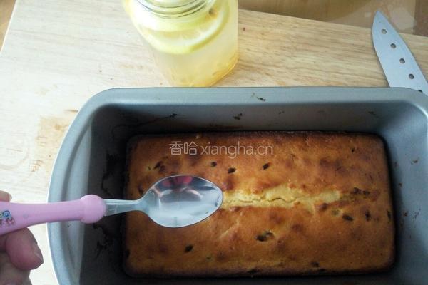 百香果蜂蜜磅蛋糕的做法图解14