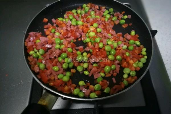 五彩奶香土豆泥的做法图解4