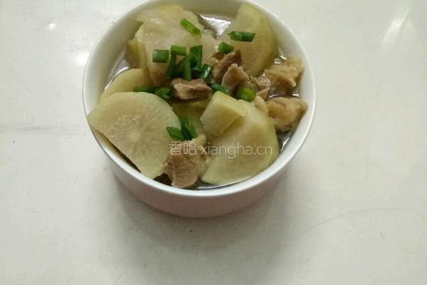 萝卜牛腩的做法图解8