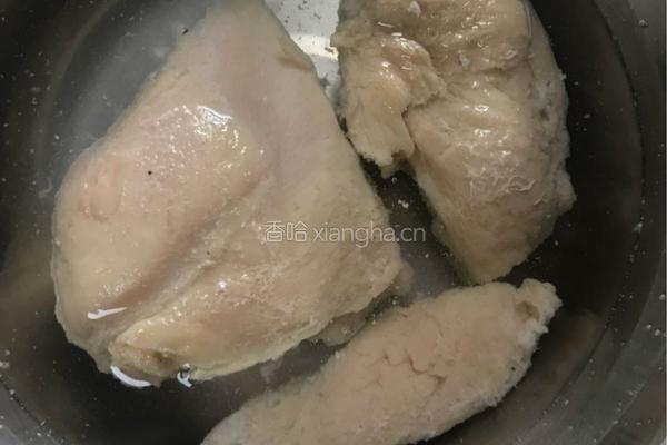 香菇鸡丝粥的做法图解3