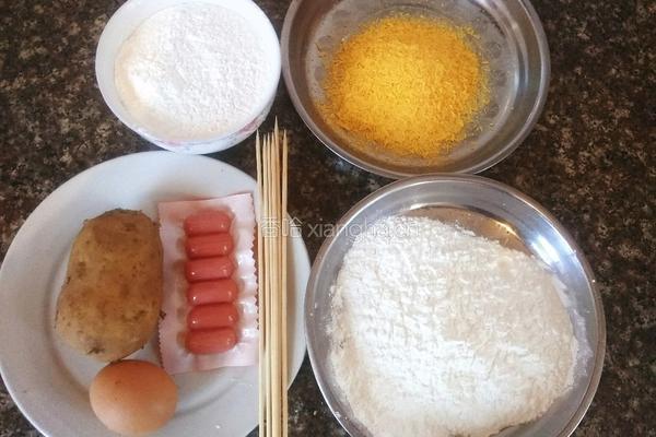 土豆热狗的做法图解2