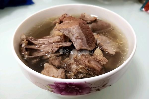 灵芝鸭汤的做法图解6