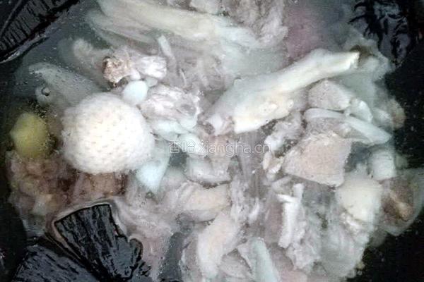 灵芝鸭汤的做法图解3