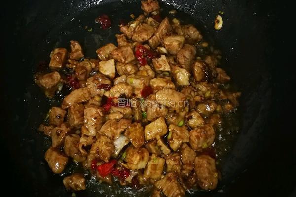 酱爆黄瓜肉丁的做法图解5