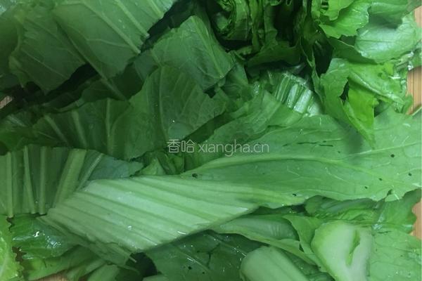 老干妈炒芥菜的做法图解1