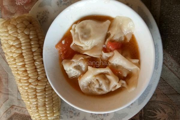 番茄馄饨的做法图解7