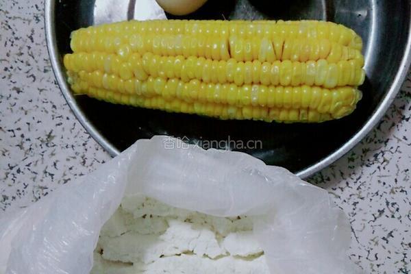 玉米饼的做法图解1