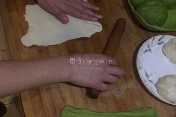 抹茶麻薯面包的做法图解6