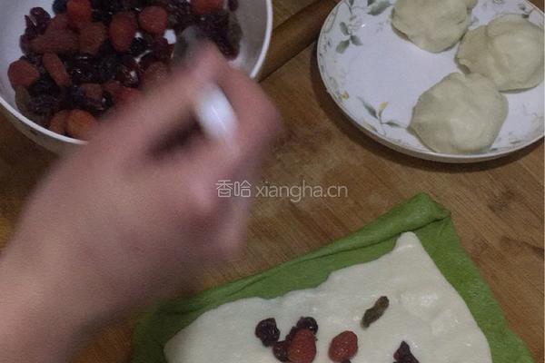 抹茶麻薯面包的做法图解7