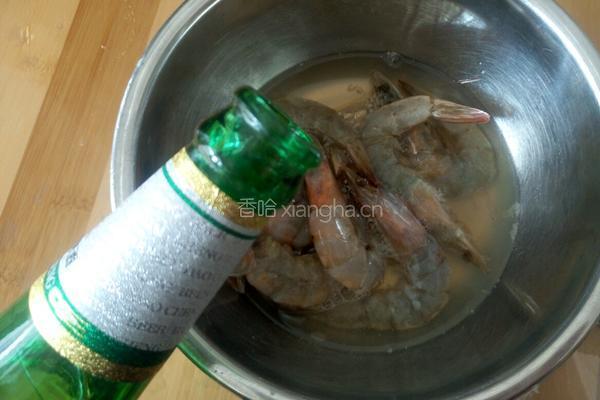 啤酒串串虾的做法图解2