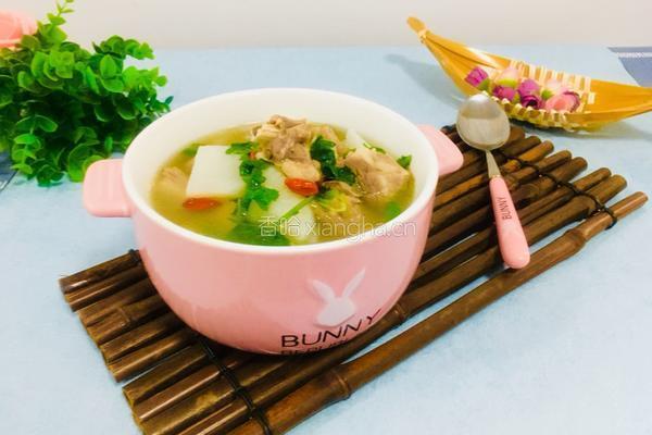 白萝卜羊排汤的做法图解1