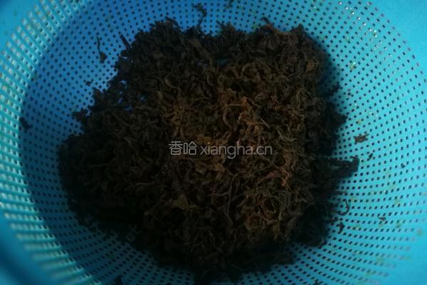 梅干菜肉馅黄甄糕的做法图解3
