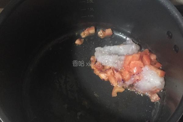虾仁番茄螺丝面的做法图解5