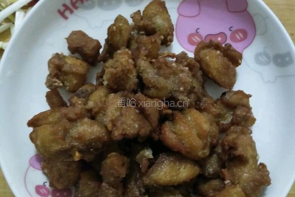 香辣炸鸡块（花生）的做法图解8
