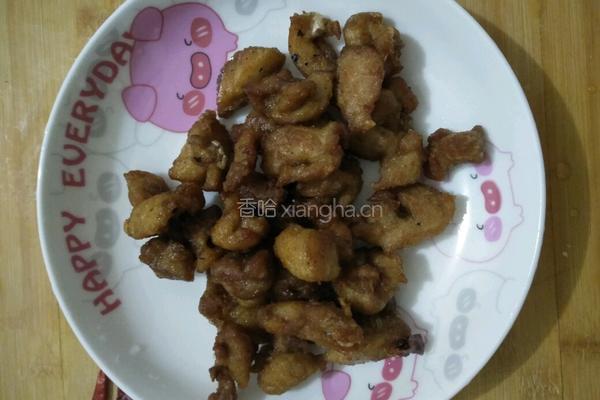 香辣炸鸡块（花生）的做法图解9