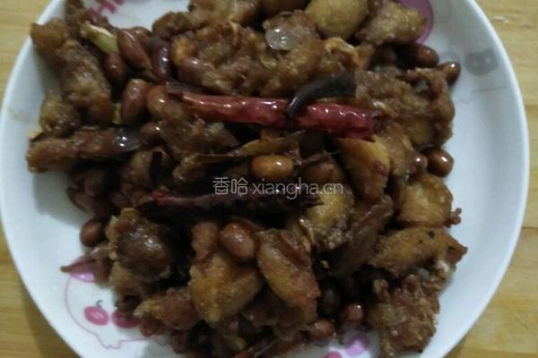 香辣炸鸡块（花生）的做法图解12