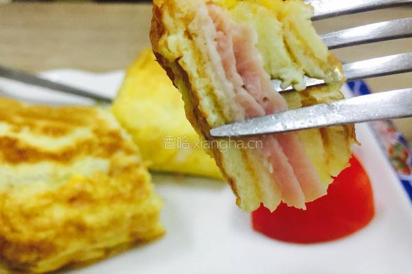 吐司火腿玉子烧的做法图解15