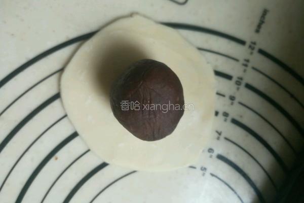 省时省力蛋黄酥（烫面法）的做法图解21