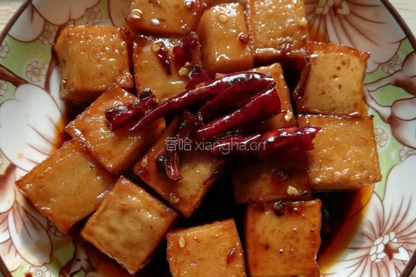 可乐鱼豆腐的做法图解3