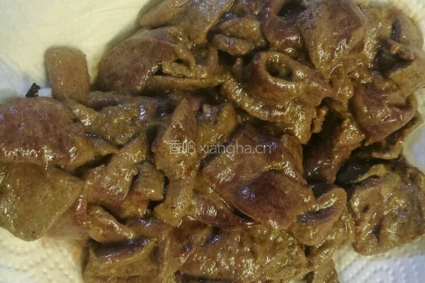 超嫩茄汁猪肝的做法图解2