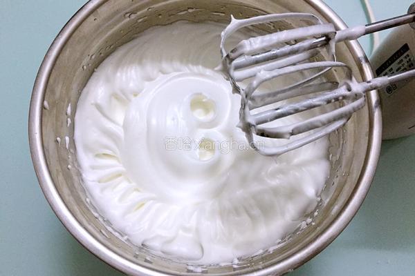 菠菜戚风蛋糕的做法图解9
