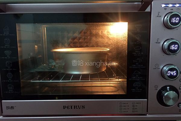 菠菜戚风蛋糕的做法图解14