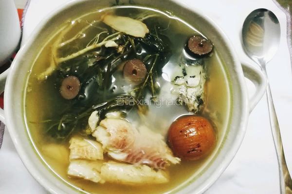 塘葛菜煲生鱼
