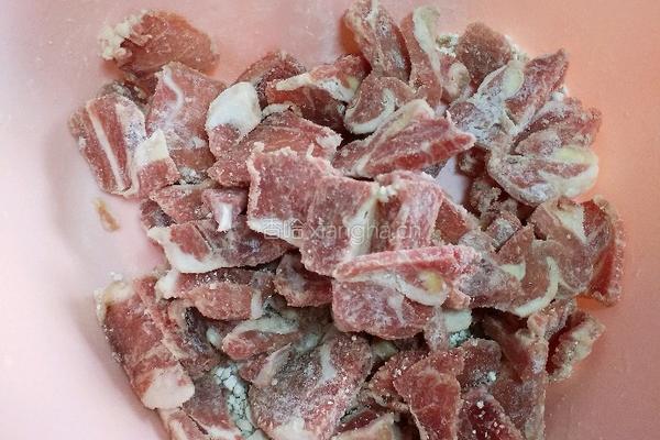 滑肉（羊肉）的做法图解2