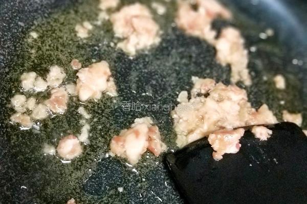 肉末炒平菇 的做法图解4