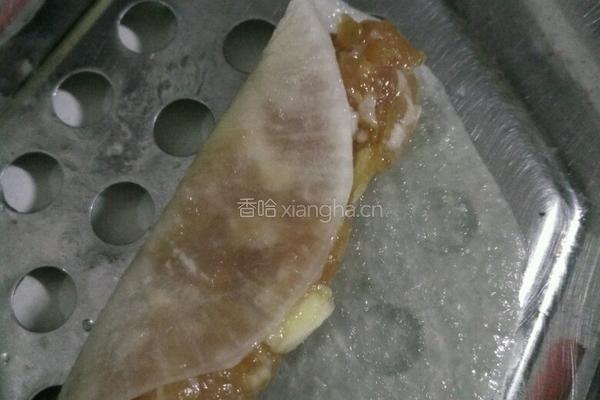 白萝卜卷肉的做法图解4
