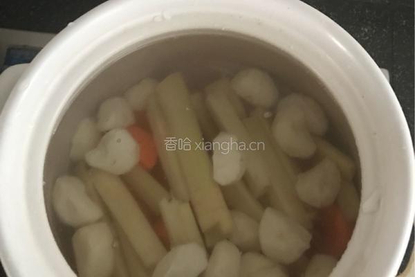 茅根竹蔗马蹄水的做法图解2