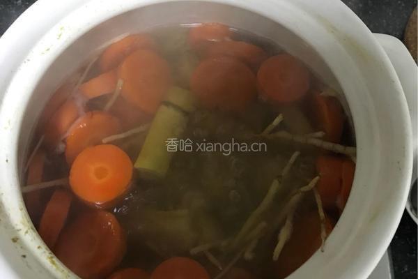 茅根竹蔗马蹄水的做法图解4