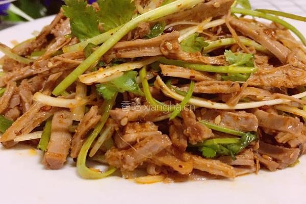凉拌牛肉丝的做法图解13