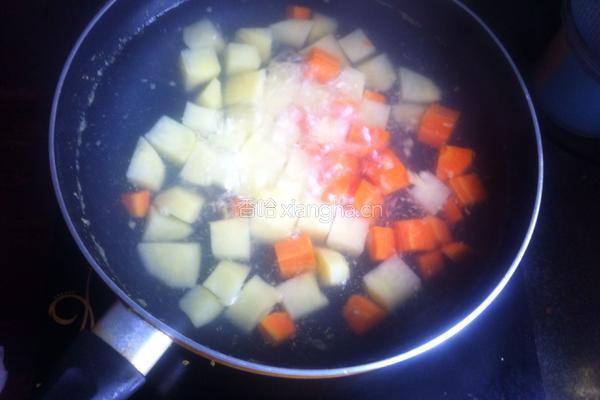 肉末土豆的做法图解3