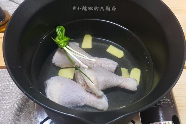 红油口水鸡的做法图解3