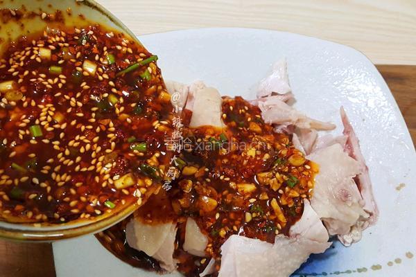 红油口水鸡的做法图解8