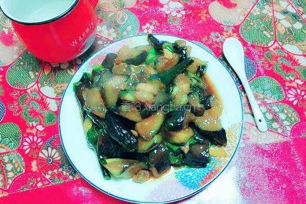 耗油茄子的做法图解10