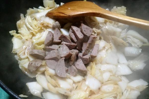 牛筋丸黑椒汁炒面的做法图解5