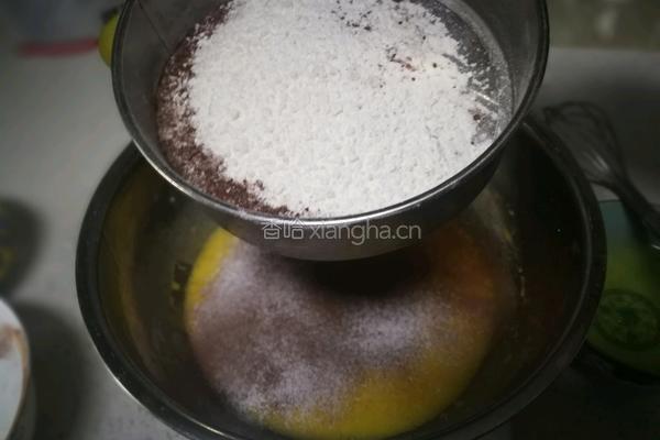 可可芒果慕斯蛋糕的做法图解5