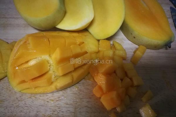 可可芒果慕斯蛋糕的做法图解12