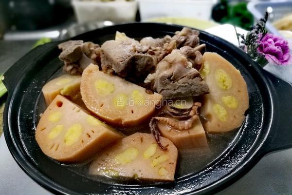 莲藕筒骨煲的做法图解8